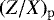 $(Z/X)_{\mathrm{p}}$