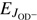 ${E_{J_{\mathrm{OD}^ - }}} $