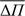 $ \overline{\mathrm\Delta {\Pi} $