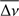 $ \overline{\mathrm\Delta v} $
