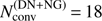 $ N_{\rm conv}^{\rm (DN+NG)}\,{=}\, 18 $