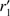 $ r_{\rm{1}}^' $