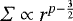 $\Sigma \propto r^{p-\frac{3}{2}}$