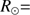 $ R_{\odot } {=} $