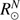 $ R^{N}_{\odot } $