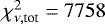 $\chi^2_{\nu,\textrm{tot}}=7758$
