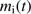 $ m_\mathrm{i}(t) $