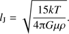 $ \begin{aligned} l_\mathrm{J} = \sqrt{\frac{15 k T}{4{\uppi } G \mu \rho }}. \end{aligned} $