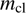 $ m_\mathrm{{cl}} $