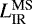 $L_{\textrm{IR}}^{\textrm{MS}}$