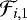 ${\cal F}_{i,1}$