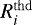 $R_i^{\rm{thd}}$