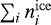 $\sum_i n_i^{\rm{ice}}$