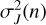 $ \sigma ^2_{ J} (n) $