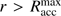 $ r>R_\text{acc}^\text{max} $