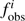 $ f_\text{obs}^i $