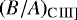 $(B/A)_{\textrm{C\,III]}}$