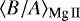 $\langle B/A \rangle_{\textrm{Mg\,II}}$