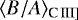 $\langle B/A \rangle_{\textrm{C\,III]}}$