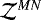 $\mathcal{Z}^{MN}$