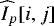 $\widehat{I}_p[i,j]$