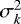 $\sigma^2_{k}$