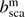 $ b_\text{sca}^\mathrm m $