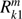 $ R_{k1}^m $