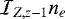 ${\cal I}_{Z,z-1}n_{e}$