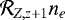 ${\cal R}_{Z,z&#x002B;1}n_{e}$