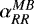 $\alpha_{RR}^{MB}$