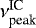 $\nu^{\textrm{IC}}_{\textrm{peak}}$