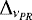 ${\rm{\Delta}}_{\nu_{PR}}$