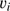 $ v_i $