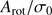 $ A_\mathrm{rot}/\sigma _0 $