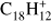 ${{\text{C}}_{18}}\text{H}_{12}^{+}$