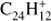 ${{\text{C}}_{24}}\text{H}_{12}^{+}$
