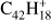 ${{\text{C}}_{42}}\text{H}_{18}^{+}$