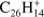 ${{\text{C}}_{26}}\text{H}_{14}^{+}$