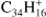 ${{\text{C}}_{34}}\text{H}_{16}^{+}$