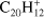 ${{\text{C}}_{20}}\text{H}_{12}^{+}$