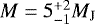 $M=5^{&#x002B;2}_{-1} M_{\rm{J}}$