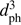 $ d_\text{ph}^3 $