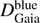 $ D_\text{Gaia}^\text{blue} $