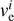 $ v_\mathrm e^i $
