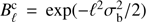 $ B^{\rm c}_{\ell}=\exp(-\ell^{2}\sigma^{2}_{\rm b}/2)$