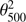 $ \theta_{500}^2 $