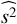 $ \textstyle\widehat{s^2} $