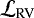 ${\cal L}_{\textrm{RV}}$