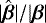 $|\hat{\boldsymbol{\beta}}|/|\boldsymbol{\beta}|$